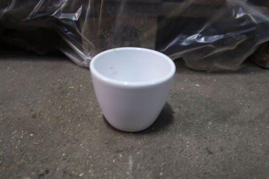 1800 stk. 193/9,5 Potte Wyk hvid Ø 9,5 H 9 cm - Varenummer: 519089