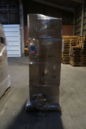 271 stk. 783/3 Ringsæt Circus sort 4-huls Ø 25/35/45 H 1,6 cm