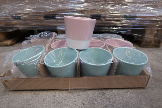 2784 stk. 180/8 Potte Trio Mix grå, rosentræ, eukalyptus Ø 8 H 7