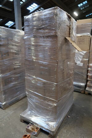 2880 stk. 1340/10,5 Væghænger terrakotta natur - Varenummer: 504730