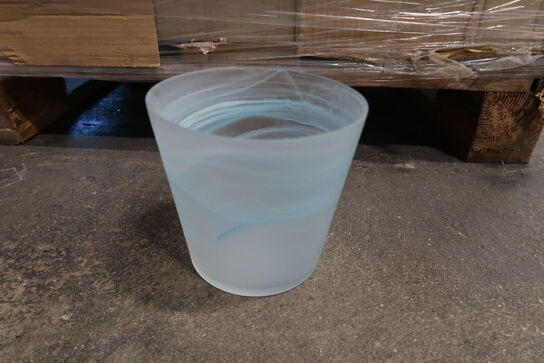 432 stk. 1870/16 Potte Alabaster mat turkis Ø 16 H 15 cm - Varenummer: 506876