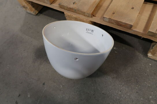 80 stk. 833/22 Ampel Riga hvid Ø 17 H 22 cm - Varenummer: 521179