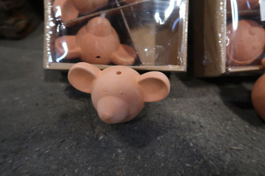 4628 stk. ass. Terrakotta figurer