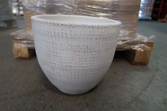 55 stk. 891/28 Potte Sarah offwhite Ø 28 H 25 cm - Varenummer: 522476