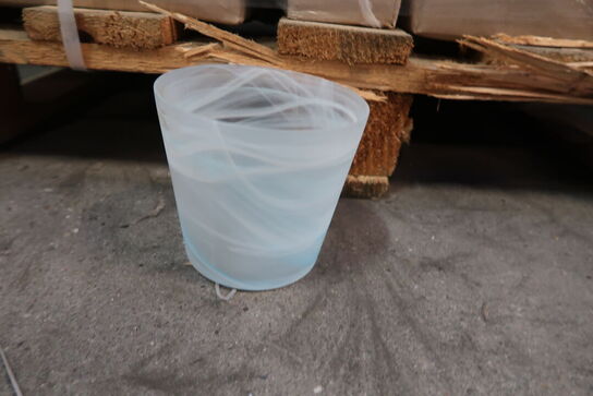 1035 stk. 1870/12 Potte Alabaster mat turkis Ø 12 H 10,5 cm - Varenummer: 506874