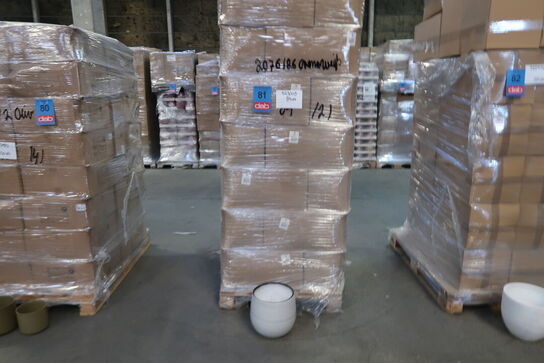 84 stk. 2076/26 Potte Samuel cremehvid Ø 26 H 24 cm - Varenummer: 523008