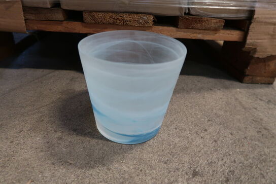 696 stk. 1870/14 Potte Alabaster turkis Ø 14 H 13,5 cm - Varenummer: 505786