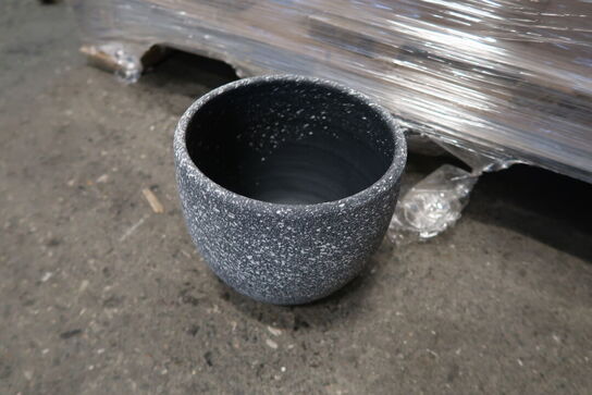 402 stk. 2027/15 Potte Ole antracit sprayed Ø 15 H 13 cm - Varenummer: 523490