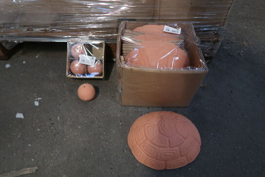 Palle med stort parti Terrakotta