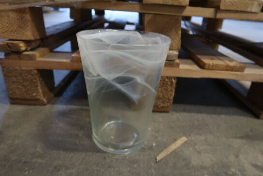 168 stk. Glasvaser - H 22 cm x Ø 16 cm - VN 2090/23