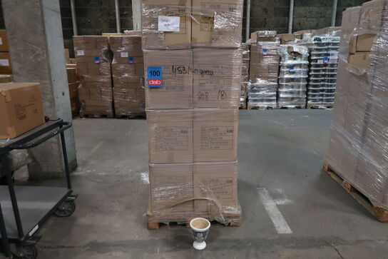 208 stk. 453/20 Keramisk pokal Theresa crackle-grå Ø 15,5 H 19,5 cm