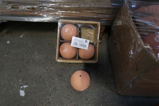 Palle med stort parti Terrakotta