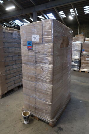 208 stk. 453/20 Keramisk pokal Theresa crackle-grå Ø 15,5 H 19,5 cm