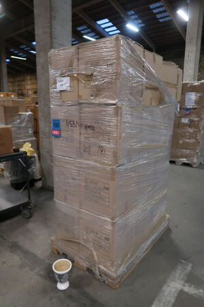 208 stk. 453/20 Keramisk pokal Theresa crackle-grå Ø 15,5 H 19,5 cm