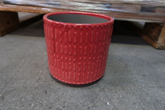 384 stk. 1779/14 Clarissa potte rød Ø 14 H 12,5 cm - Varenummer: 518123