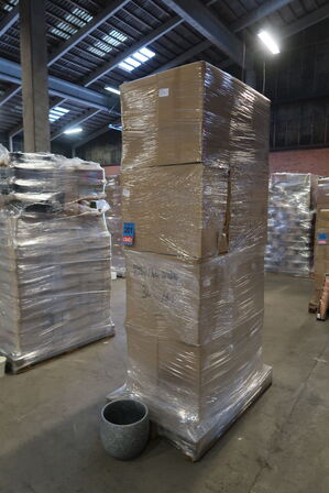 48 stk. 2027/30 Potte Ole antracit sprayed Ø 30 H 25 cm - Varenummer: 523495