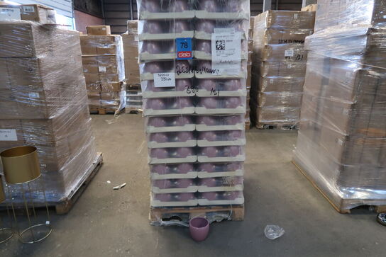 390 stk. 255/15,5 Keramikpotte Emma mauve Ø 15,5 H 13 cm - Varenummer: 522010