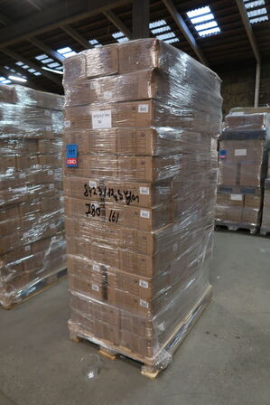 780 stk. Glas potte 12,5 cm - vn 8423/12,5