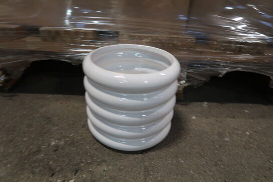 342 stk. 185/15 Potte Shiloh hvid Ø 15 H 13 cm - Varenummer: 520569