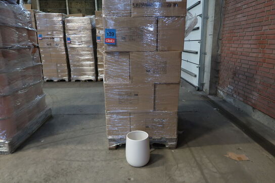 72 stk. 914/30 Vase hvid Ø 24,5 H 30 cm - Varenummer: 517458