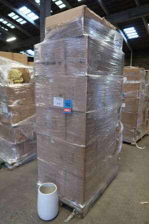 66 stk. 914/35 Vase hvid Ø 25 H 35 cm - Varenummer: 517459