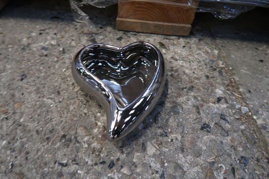 918 stk. 679/14,5 Plantehjerte Franziska sølv Ø 14,5 L 12,5 H 4,5