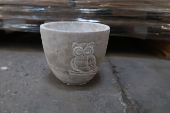 810 stk. 450/12 Potte Findus ugle grå - Varenummer: 514974