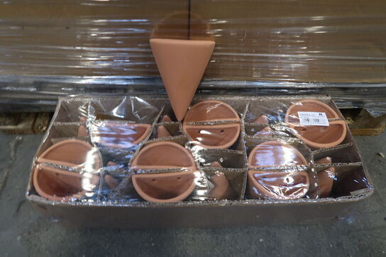 3456 stk. 1300/8,5 Spids halvkeglepotte terrakotta natur - Varenummer: 504555