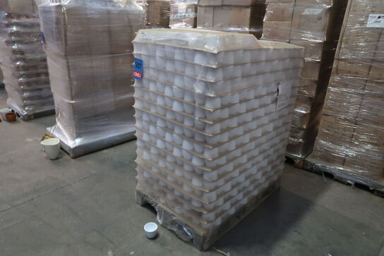 1800 stk. 193/9,5 Potte Wyk hvid Ø 9,5 H 9 cm - Varenummer: 519089