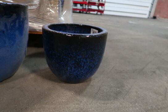 18 stk. Krukkesæt med 3 stk. i hver sæt - Ø 21/30/21 H 18/24/31 cm