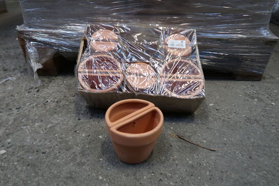 2880 stk. 1/9H Væghænger terrakotta krukke i natur