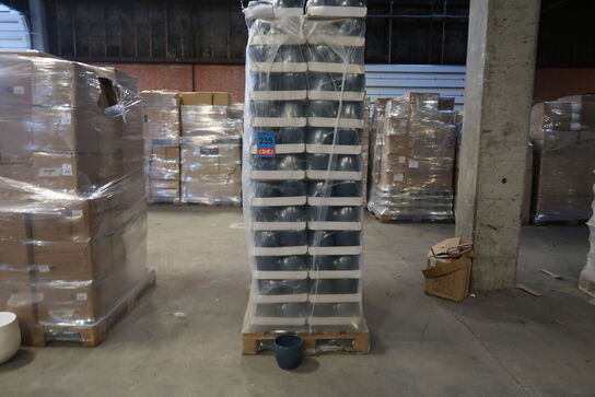 304 stk. 255/18 Keramikpotte Emma stormblå-grå Ø 18 H 15,5 cm