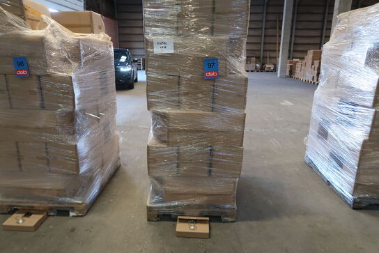 4320  stk. 2042/6,5 Fyrfadsstage klar Ø 6,5 H 4,7 cm - Varenummer: 516380