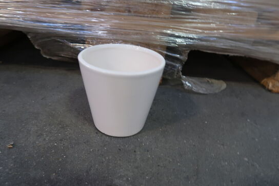 2304 stk. 272/10 Minipotte hvid Ø 10 H 9 cm - Varenummer: 514443