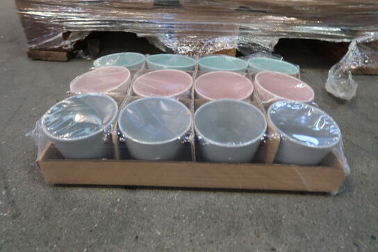 2976 stk. 180/8 Potte Trio Mix grå, rosentræ, eukalyptus Ø 8 H 7