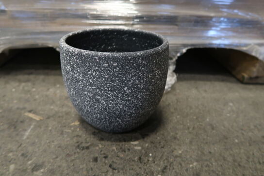 402 stk. 2027/15 Potte Ole antracit sprayed Ø 15 H 13 cm - Varenummer: 523490