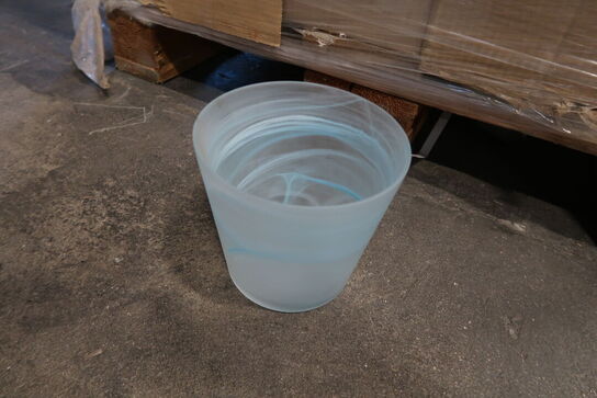 432 stk. 1870/16 Potte Alabaster mat turkis Ø 16 H 15 cm - Varenummer: 506876