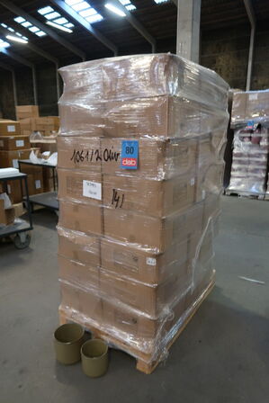 160 stk. 1061/2er Set Potte Kalle oliven Ø 16 H 15 / Ø 19,5 H 18,5