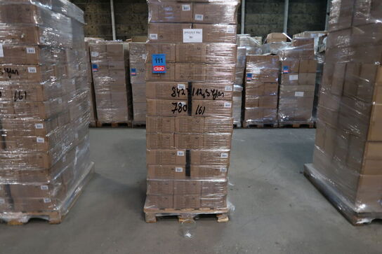 780 stk. Glas potte 12,5 cm - vn 8423/12,5