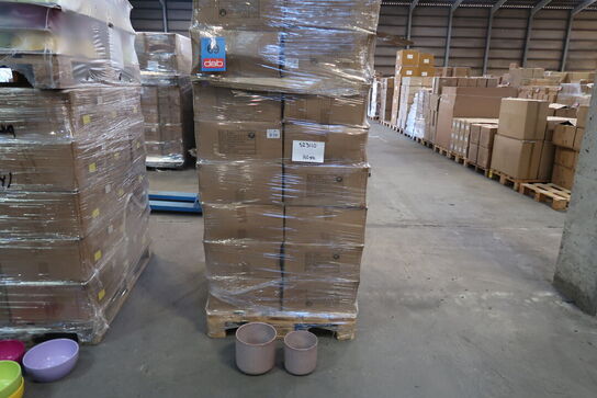 160 stk. 1061/2er Set Potte Kalle mauve Ø 16 H 15 / Ø 19,5 H 18,5