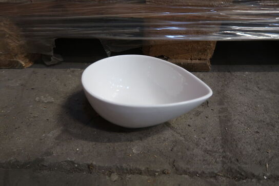 1362 stk. 8008/17 Skål hvid Ø 17x13 H 6 cm - Varenummer: 516908