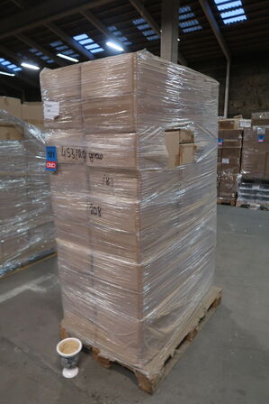 208 stk. 453/20 Keramisk pokal Theresa crackle-grå Ø 15,5 H 19,5 cm