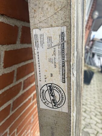 Aludæk 172x30 cm 4stk