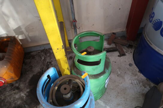 2 stk. gasflasker