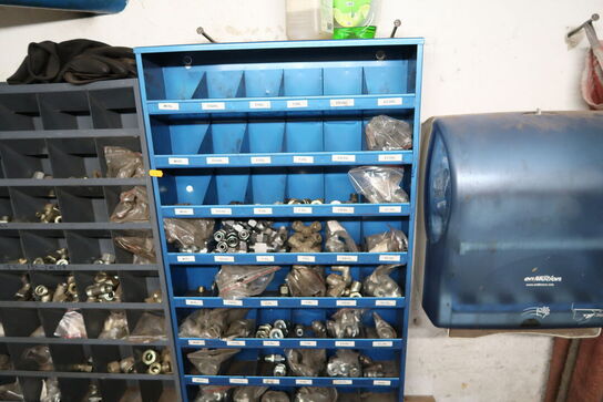 6 stk. sortimentsreoler med indhold