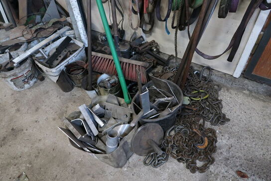 Div. Løftestroppe samt løftekæder m.m.