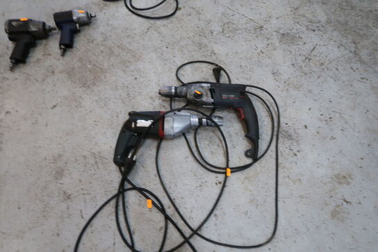 2 stk. håndværktøj bl.a. BOSCH GSB 20-2 RE