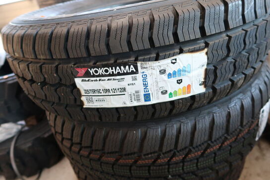 4 stk. dæk YOKOHAMA 225/75R16C