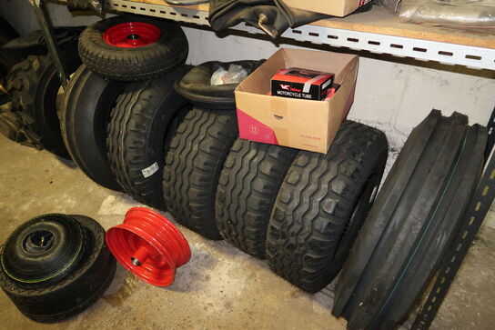 Div. Dæk, slanger, reservedele m.m.