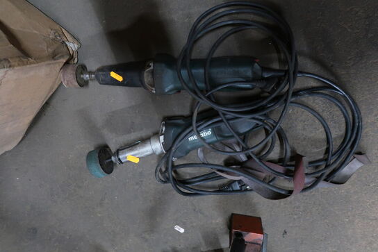 2 stk. slibemaskiner METABO m.fl.